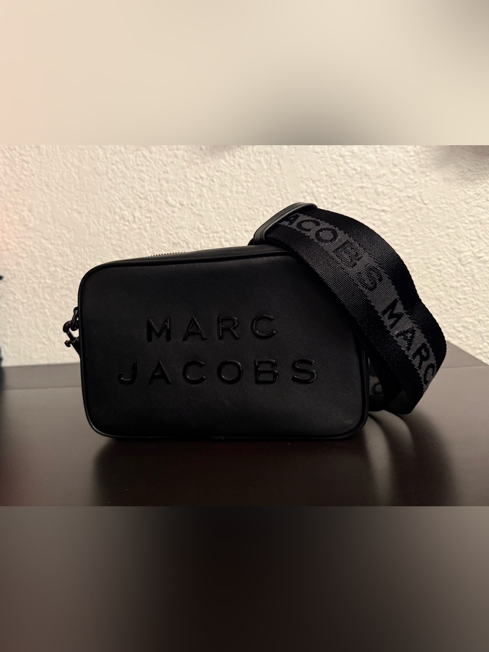 Marc Jacobs Black camera classic Crossbody Bag